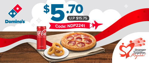 Domino's Singapore - $5.70 Bundle | NDP 